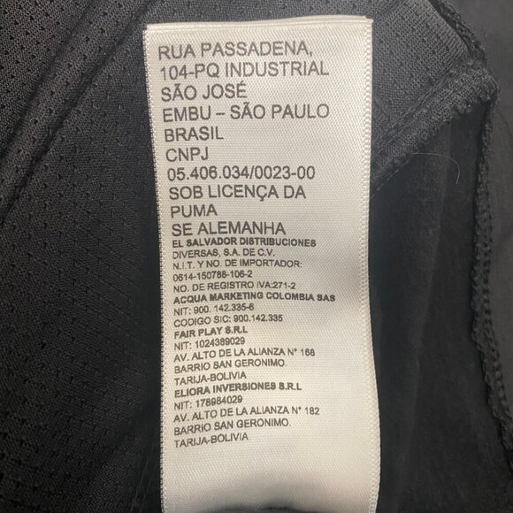 Puma Black Zip-Up Performance Jacket – Size M | Stretch & Lightweight - Picture 9 of 10